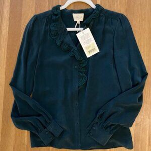 Chlo Blouse in Bottle Green NWT, size 36